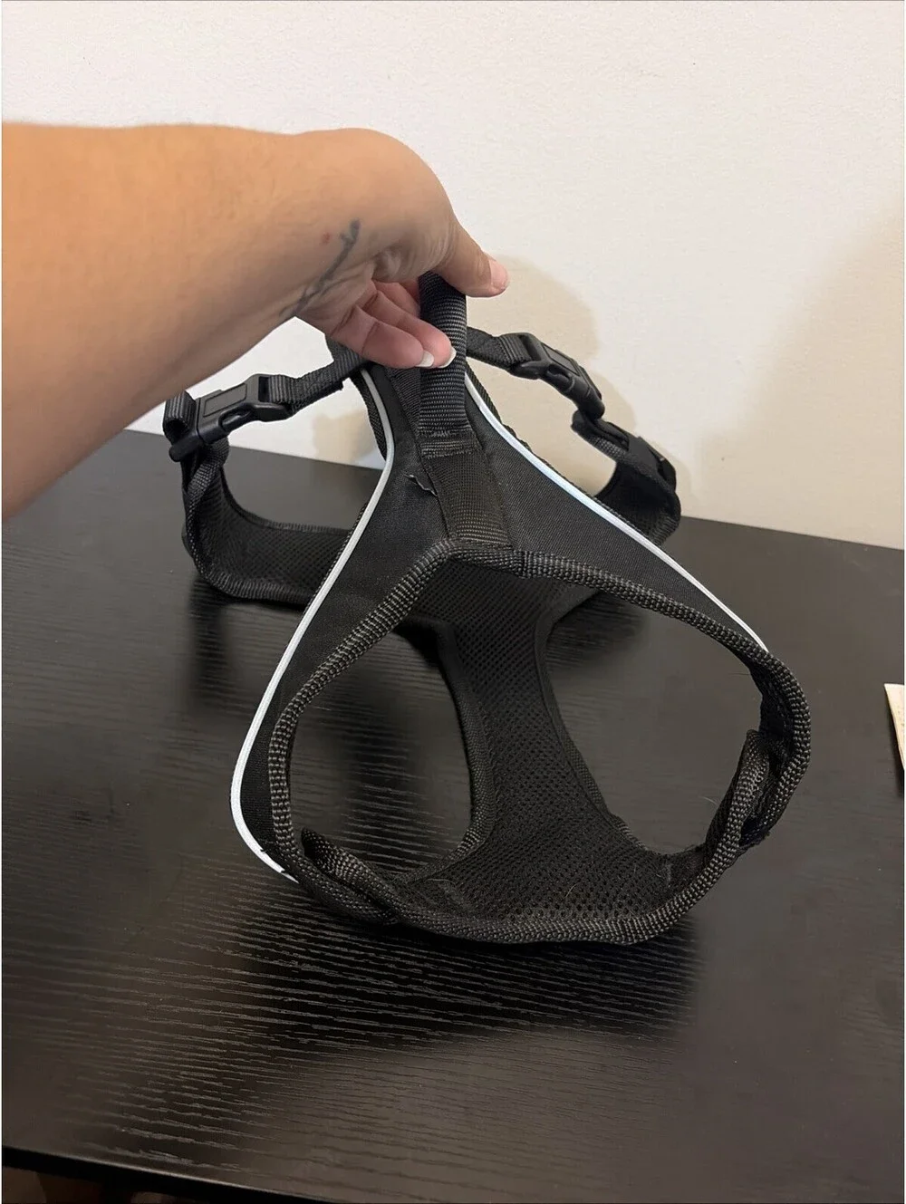 Easy Sport Pet Safe Dog Harness Medium Black Adjustable New without Tags